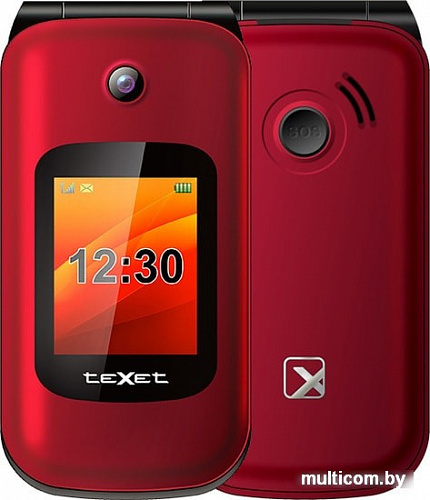 Мобильный телефон TeXet TM-B202 (красный)