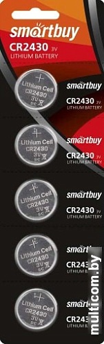 Батарейки SmartBuy CR2430 5 шт SBBL-2430-5B
