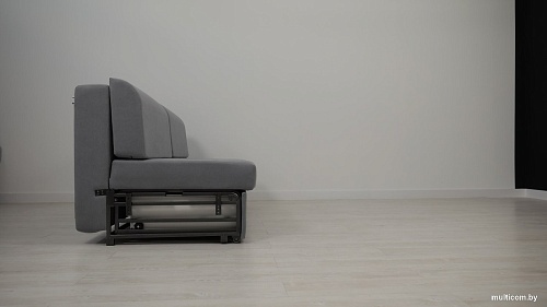 Диван Сириус Лидер-3 НПБ 185x110 (Eva 33 велюр светло-коричневый)