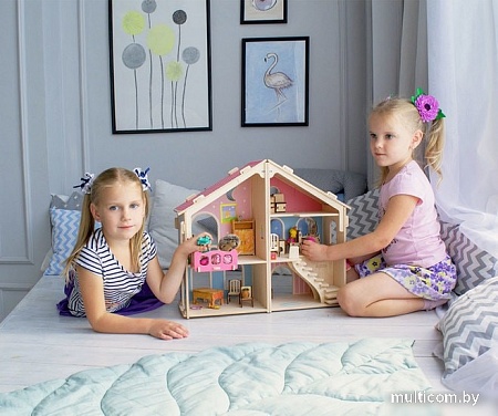 Кукольный домик Woody Большая мечта 2284