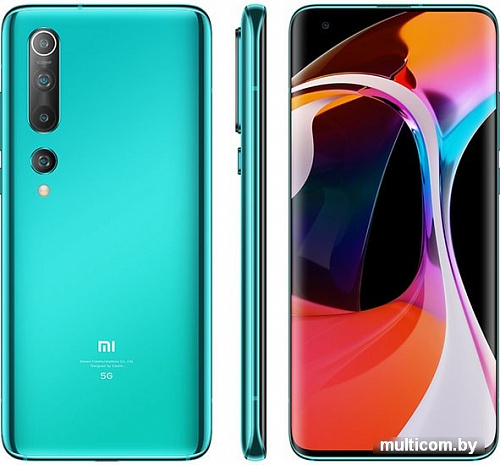 Смартфон Xiaomi Mi 10 8GB/256GB международная версия (бирюзовый)