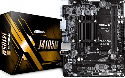 Материнская плата ASRock J4105M