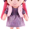Кукла Maxitoys Малышка Аня в фиолетовом платье и шляпке MT-CR-D01202314-35