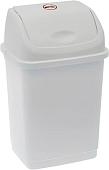 Мусорное ведро Русспласт Камелия РП-1013-Б (белый)