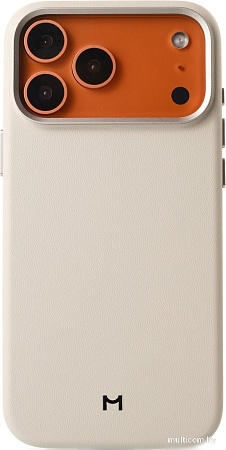 Magssory Eco-Leather Case для iPhone 17 Pro Max Ivory CLT045i