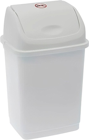 Мусорное ведро Русспласт Камелия РП-1013-Б (белый)