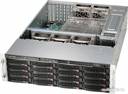 Корпус Supermicro SuperChassis 836BE1C-R1K03B 1000W