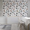 Комплект штор JoyArty Собаки на белом 1.45x1.8 м pox_70953_145x180 (2 шт)