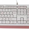 Клавиатура + мышь A4Tech Fstyler F1010 (белый/розовый)