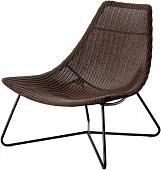 Стул-кресло Ikea Родвикен (темно-коричневый/черный) 003.838.24