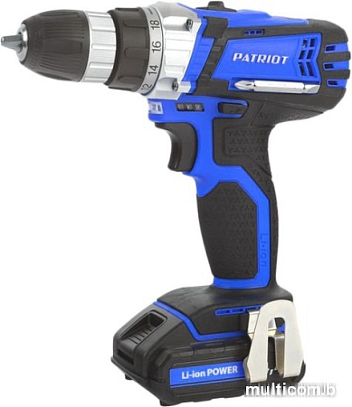 Дрель-шуруповерт Patriot BR 144Li LED (с 2-мя АКБ)