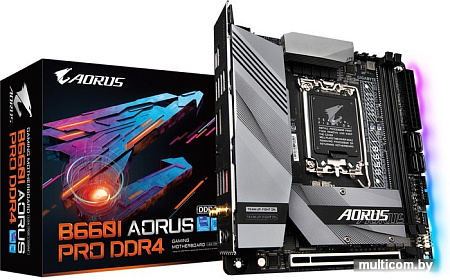 Материнская плата Gigabyte B660I Aorus Pro DDR4 (rev. 1.x)