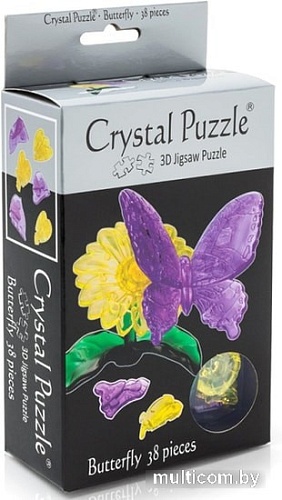 3Д-пазл Crystal Puzzle Бабочка 90222