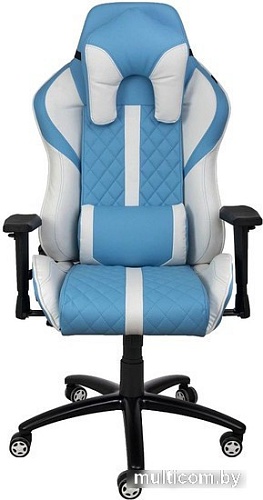 Кресло AksHome Sprinter Eco 74998 (голубой/белый)