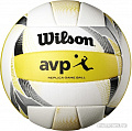 Мяч Wilson Avp Replica Volleyball (5 размер, белый/желтый)