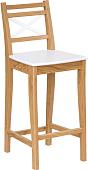 Стул Folium H600 B6O4902-R9003 (шпон дуба, белый)