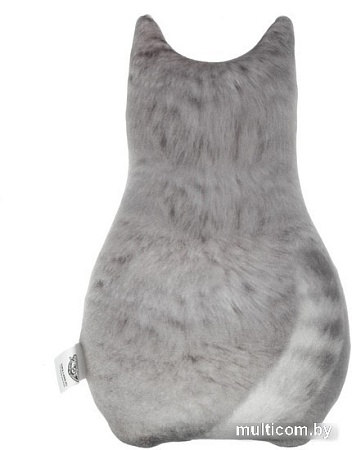 Декоративная подушка Mni Mnu Серый кот 4288785