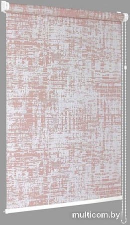 Мини рулонные шторы Delfa СРШ 01МПД 3493 52x170 (розовый, рисунок лондон)