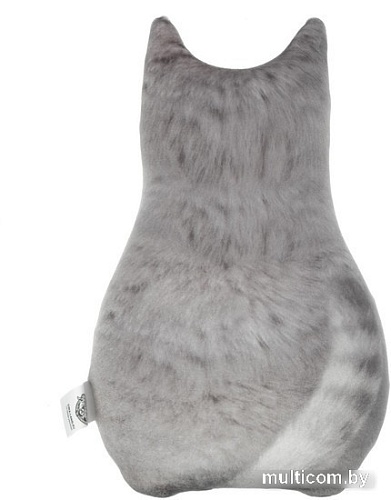 Декоративная подушка Mni Mnu Серый кот 4288785