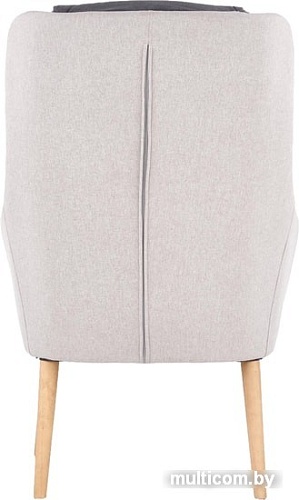 Стул-кресло Halmar Purio (светло-серый/темно-серый)