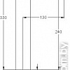 Смеситель Jacob Delafon Singulier E10861-CP