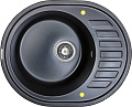 Кухонная мойка Ecoshtein Kreis OV 620 (черный)