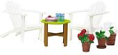 Мебель для кукольного домика Lundby Садовый комплект 60304900