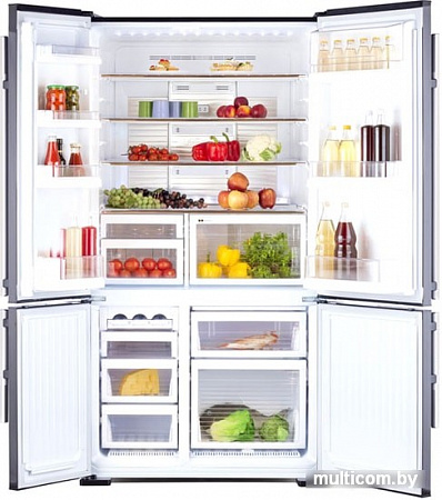 Четырёхдверный холодильник Mitsubishi Electric MR-LR78G-DB-R