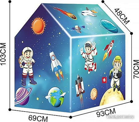 Игровой домик Pituso Дом Космос 995-5003B (50 шаров)