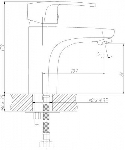 Смеситель Decoroom DR67011