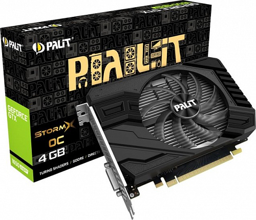 Видеокарта Palit GeForce GTX 1650 Super StormX OC 4GB GDDR6 NE6165SS18G1-166F