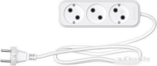 Удлинитель Maxvi PS-515 (1.5м, белый)