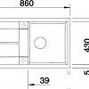Кухонная мойка Blanco Metra 5 S (мускат) [521886]