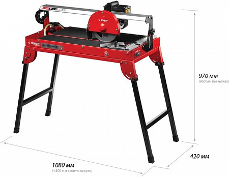 Электрический плиткорез Зубр ЭП-200-800С