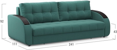 Диван Moon Trade Рио 109 002707 (пенополиуретан, зеленый)