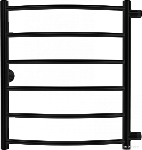 Полотенцесушитель Granula Классик 50x60 (боковое подключение, черный матовый)