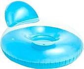 Надувной плот Intex Pillow-Back Longes 58889 (голубой)