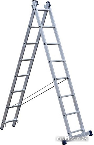 Лестница-трансформер Stairs AL208 (2x8 ступеней)