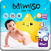 Подгузники Mimiso 4 L 7-14 кг (46 шт)
