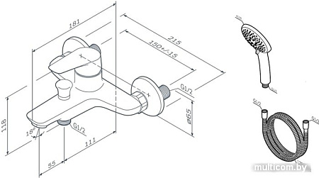 Смеситель AM.PM Joy F85E15000
