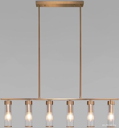 Подвесная люстра Евросвет 60166 (латунь)
