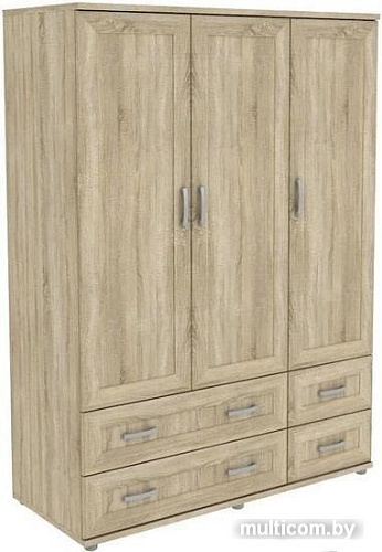 Шкаф распашной Уют Сервис Гарун-К 413.07 (дуб сонома)