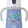 Термос Monbento MB Stram Dino 360мл (голубой)