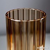 Ваза Элетех Тубо 8x20 4840900079 (рифленый янтарный)