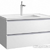 Мебель для ванных комнат Belux Тумба под умывальник Фаворит НП 75-02 (1 белый глянцевый)