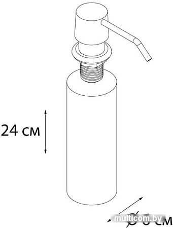 Дозатор Fixsen Hotel FX-31012C