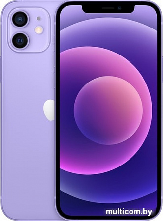 Смартфон Apple iPhone 12 256GB (фиолетовый)