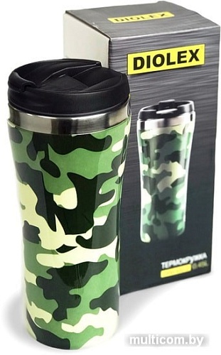 Термокружка Diolex DXM-450-3 0.45л (милитари)