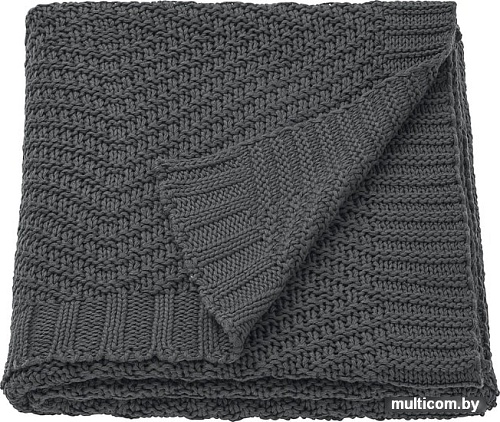 Плед Ikea Эннианн 130x170 403.522.84 (темно-серый)