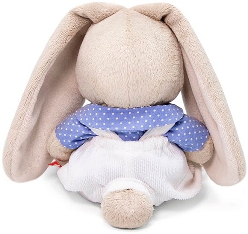 Классическая игрушка BUDI BASA Collection Зайка Ми в белом комбинезоне (15 см)